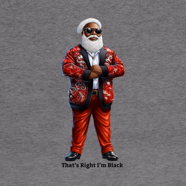 That’s right Santa Claus Is Black by Afroditees